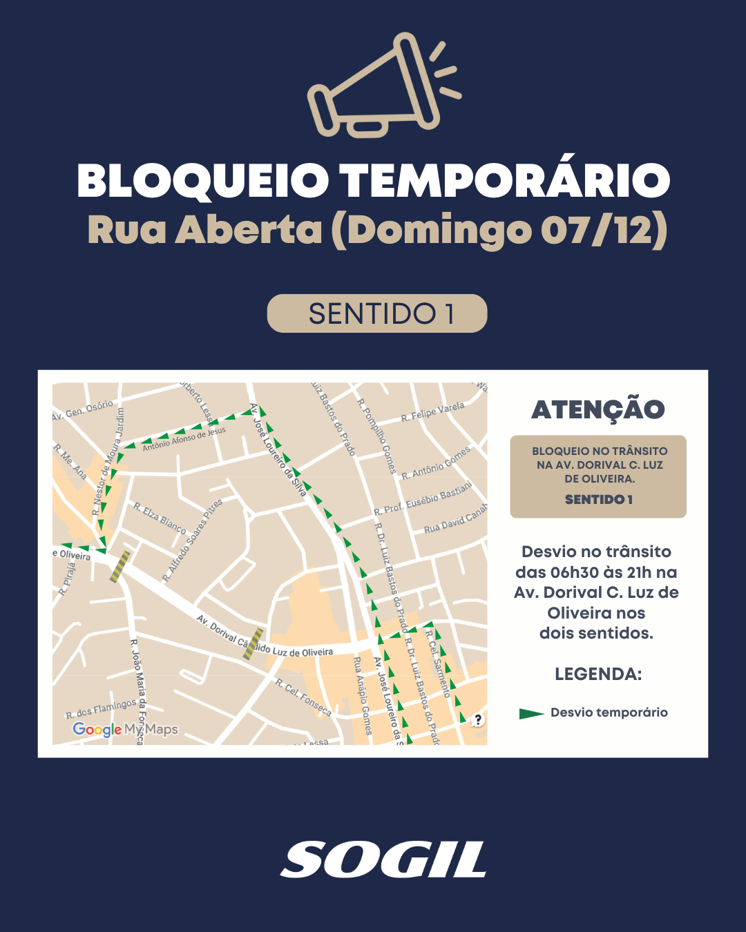 05.12 - Bloqueio Rua Aberta (Sentido 1)