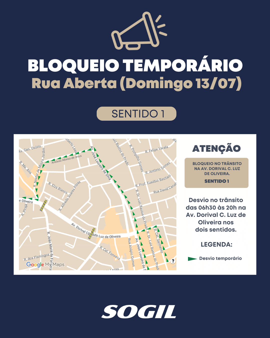 11.07 - Rua aberta sentido 1
