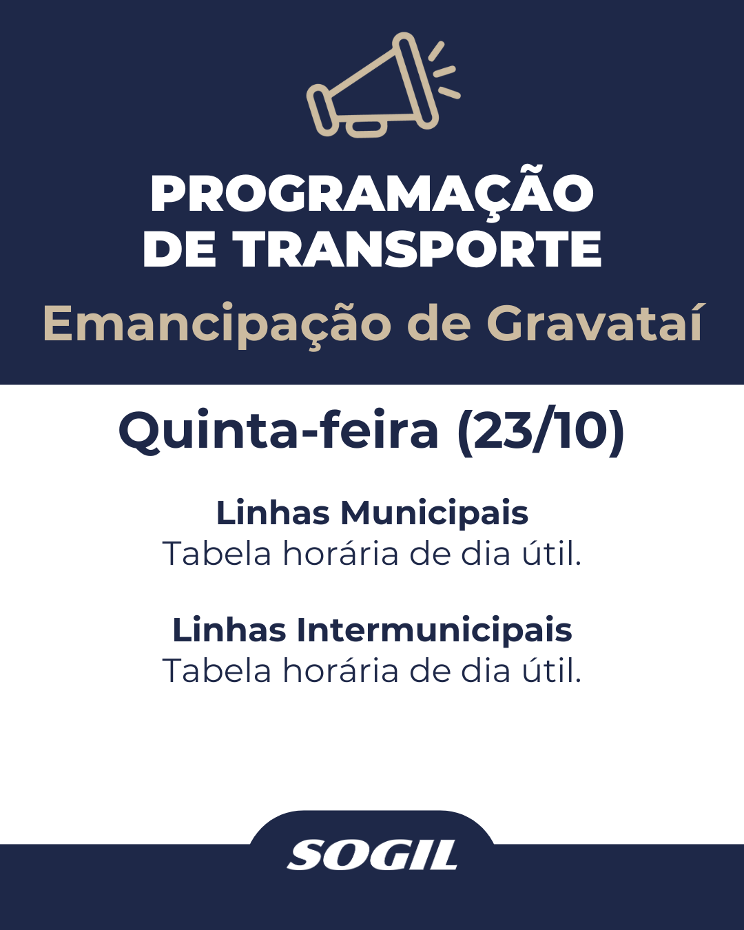 22.10 - Programação de Transporte