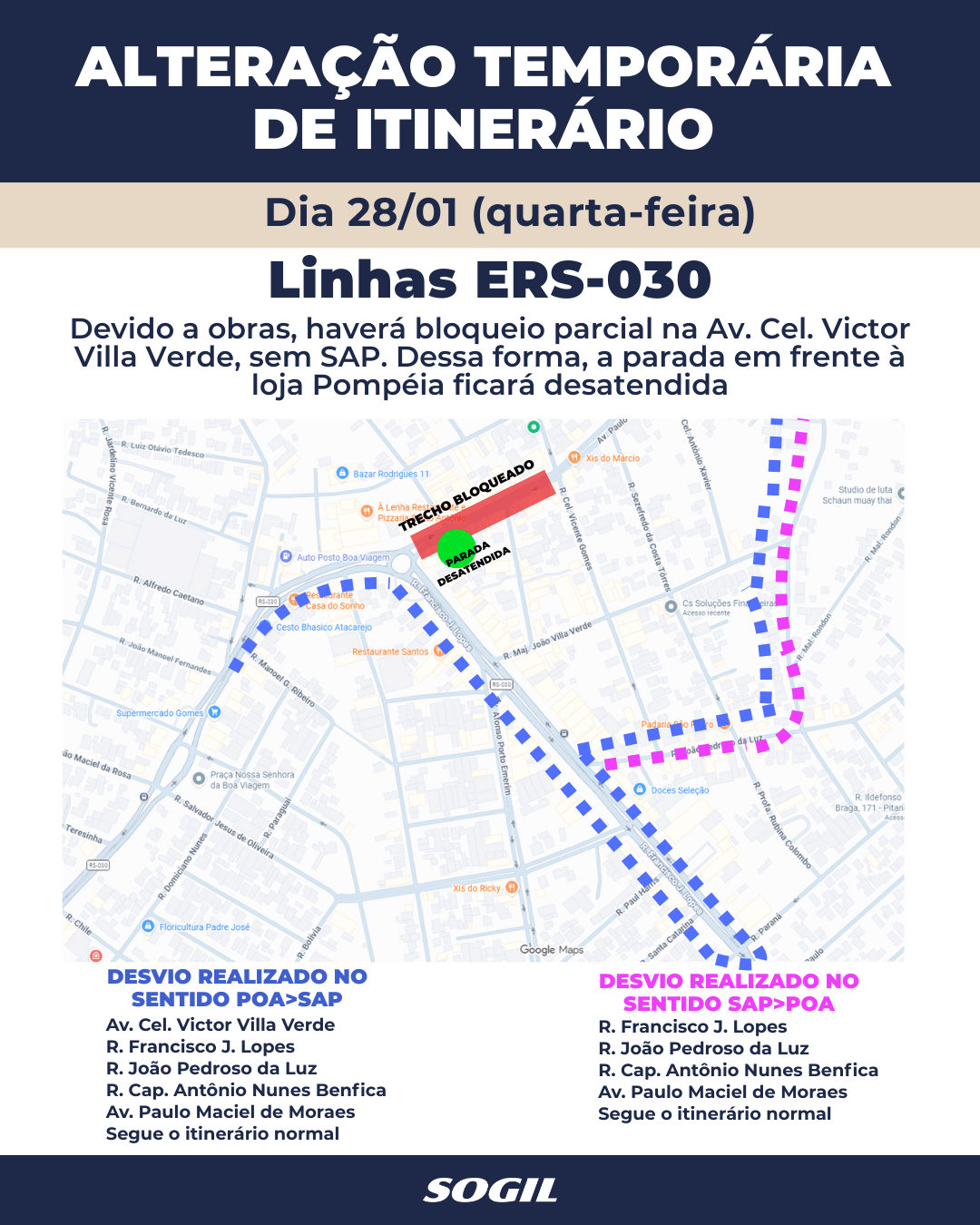 27.01 - aLTERAÇÃO TEMPORÁRIA