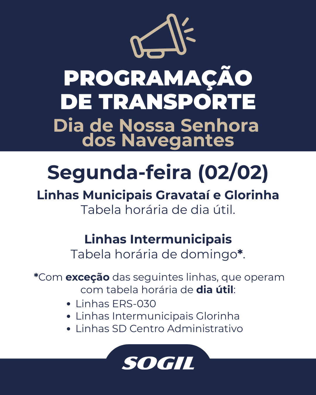 30.01 - Programação Feriado