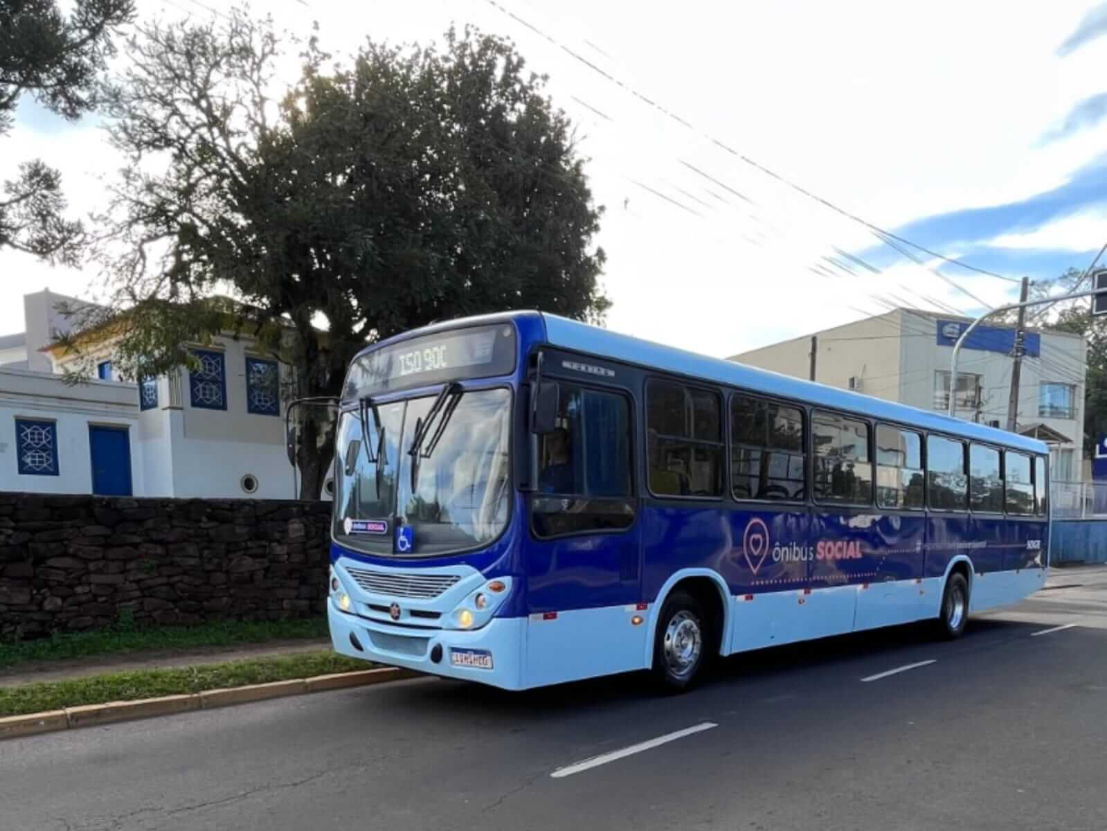 Ônibus Social conduzirá os doadores até a Santa Casa, em Porto Alegre.